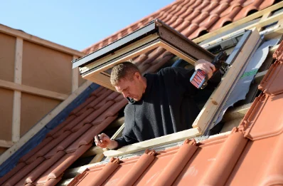 Pose de fenêtres de toit Velux à Lauw